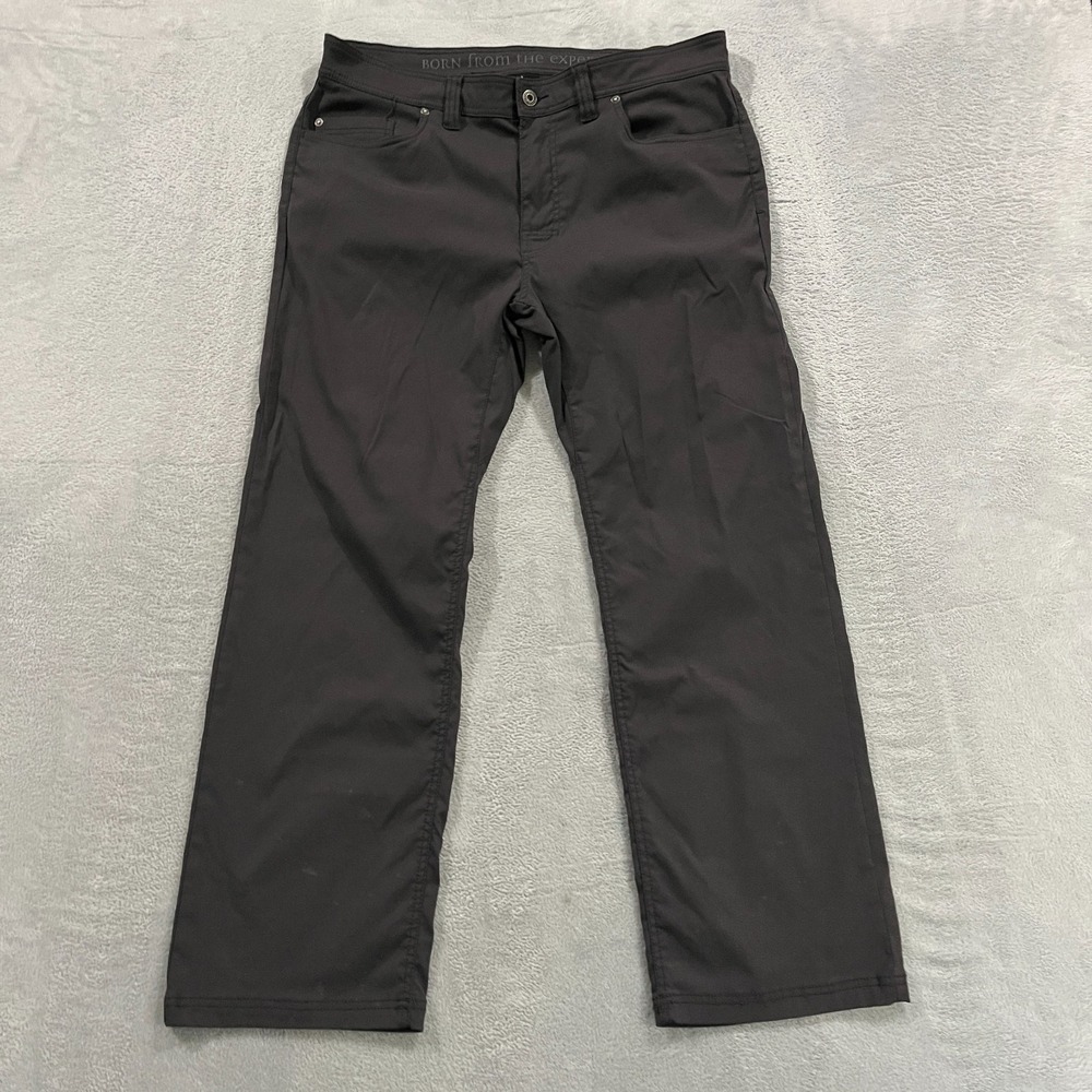 Prana Pants Mens 36x30 Brion II Slim Fit Performance Outdoors Hiking Trails - Picture 2 of 9